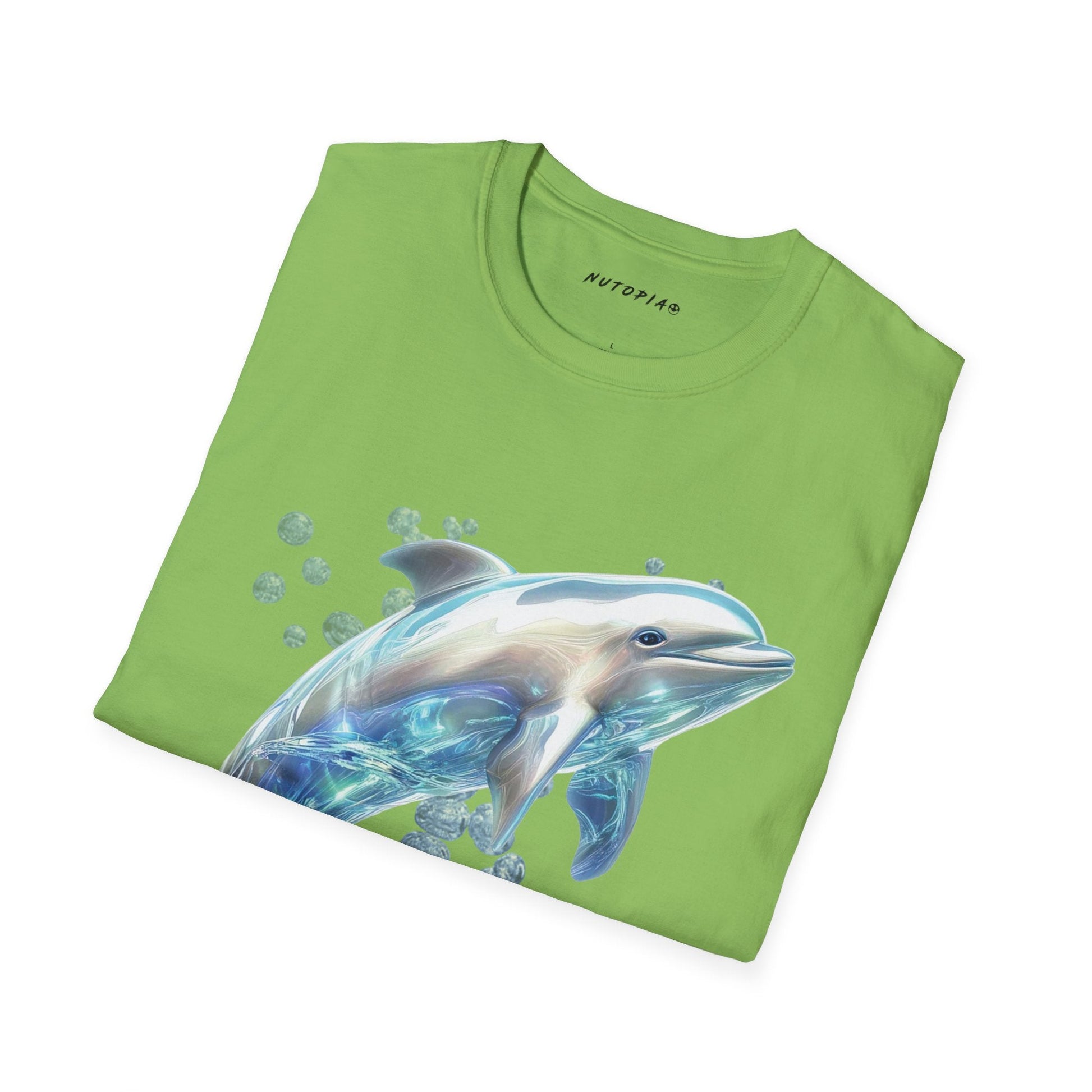 Y2K Dolphin Unisex Graphic T-Shirt - Shop Nutopia